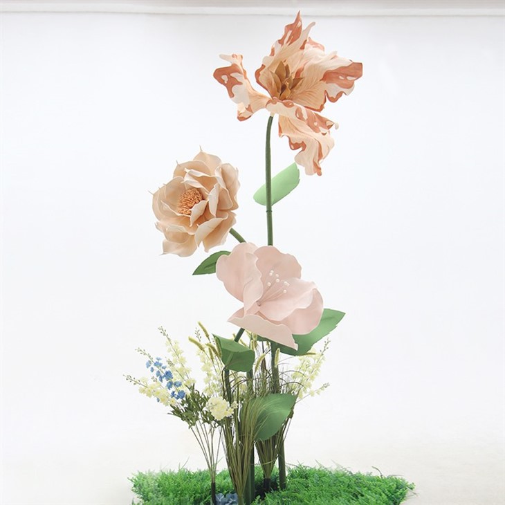 Giant Foam Paper Flower Combination