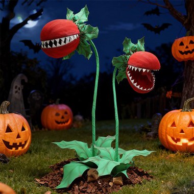 Halloween Paper Flowers