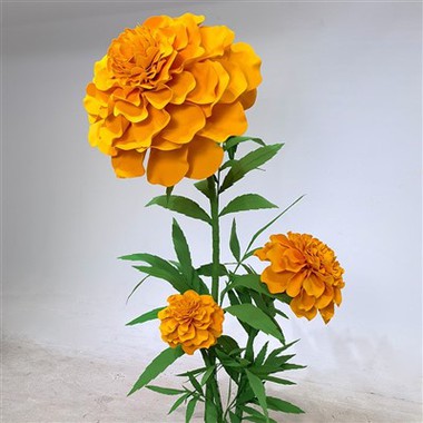 Paper Marigold Flowers
