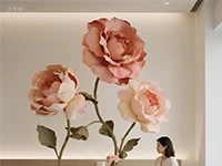 OEM giant paper flower manufacturer OEM giant paper flower manufacturer